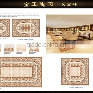 60x60 Discontinued Gilding Ceramic Carpet Floor Tiles thumbnail-4