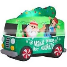 Inflatable Christmas Car Christams Decoration Party Stuff thumbnail-1