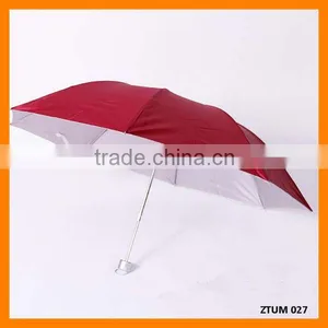 Simple Convenience Triple Fold Fashion Umbrella thumbnail-1