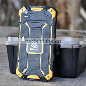 4G LTE Smartphone Conquest S6 IP68 Rugged With MTK8732 Quad Core Android 4.4 Waterproof Smartphone thumbnail-3