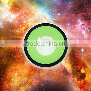 Grisly Green Eyes Soft Sharp Cosmetic Plano Circle Crazy Contact Lens/perfect Combination With High Quality and Cheap Price thumbnail-1
