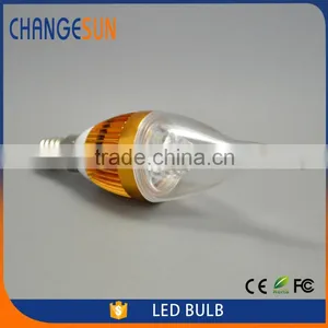 Factory Directly Provide 3W High Lumen Led Candle Light Bulb thumbnail-3