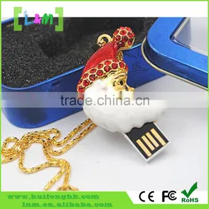 Bedazzling Christmas Santa Claus Flash Drive thumbnail-1
