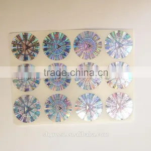3D Effect Hologram Sticker,security Sticker for Medicine Bottle thumbnail-1