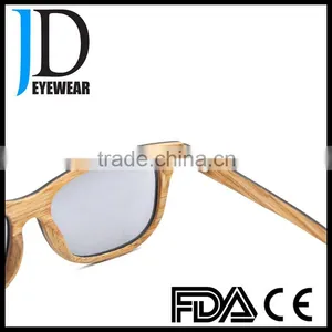 Custom Logo Square Laminated Wood Eyeglasses Polarized Wooden Sunglasses thumbnail-5