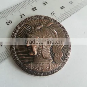 3D Ancient Rome Soldier Coin,antique Metal Souvenir Coin,custom Logo Metal Badge thumbnail-1