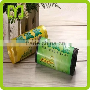 2016 Yiwu Custom Printed Plastic Garbage Bags High Quality pe Waste Bag thumbnail-1