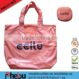 Candy-paint Polyester Folding Shopping Bag thumbnail-1