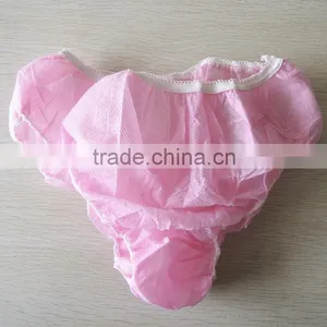 Pink Beauty Salon Spa Disposable Underwear Briefs thumbnail-1