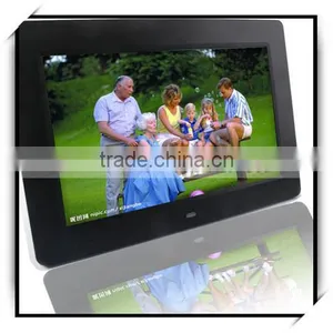 10.2" Wide LCD Screen DPF Multi-media China Wholesale Digital Photo Frame Black thumbnail-5