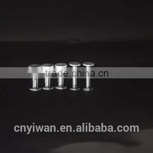 Blind Rivet Flat Head Semi Tubular Shoulder Solid Aluminum Rivet thumbnail-2