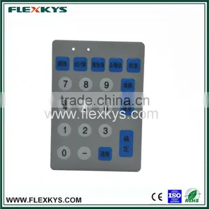 Brand New Embossed Key Metal Dome Tactile PCB Membrane Switch thumbnail-3