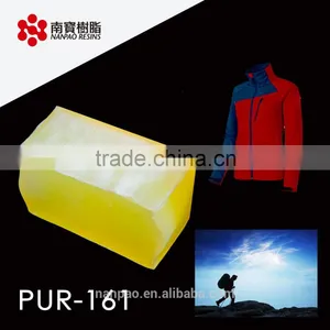 NANPAO Light Yellow Transparent Roller Coating PUR Glue For Textile Application thumbnail-1