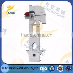 China Professional Stainless Steel Round Chain Vertical Conveyor for Cement Industry thumbnail-1