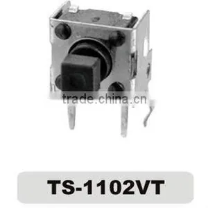 Plug-in Rubber Tact Switch Ts-1102vt thumbnail-1