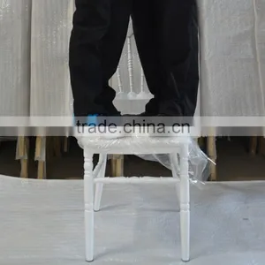 Wholesale White Wedding Resin Upholstered Chiavari Chair Napoleon Chair thumbnail-4