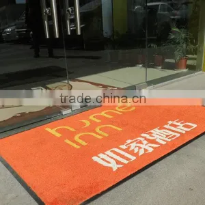 Custom Good Wearability 100% Nylon With PVC Back Logo Door Mat thumbnail-6