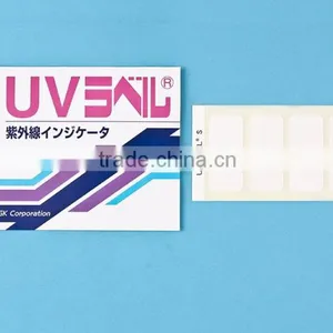 UV Lamp Life Checker/ Ultraviolet Irradiation Measuring Label/Made in Japan thumbnail-1