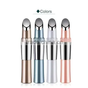 Electric Ionic Infrared Heat Vibrating Mini Facial Massage Stick thumbnail-2