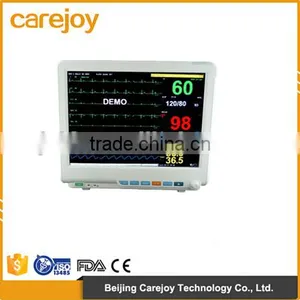 Factory Price!! 12-Inch 6-Parameter Patient Monitor /BP Monitor/ECG Monitor RPM-9000E thumbnail-1