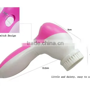 2015 New Stylish Lady up Sonic Face Massager Vibration Facial Cleaning Brush thumbnail-2