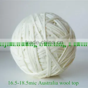 Latest Price Merino Fine Wool Tops 16.5-18.5 Mic for Sale thumbnail-1