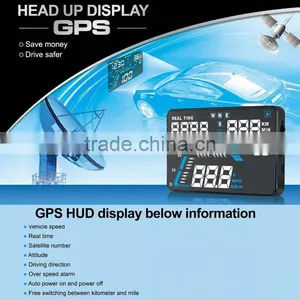 Car Hud Q7 Head up Display for Car Speed Monitor With 5.5 Inch Screen thumbnail-6