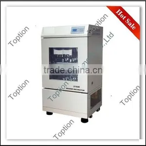 Lab Air Bath Shaking Incubator TOPT -2102C Double Layer Small Volume Thermostatic Oscillator thumbnail-2