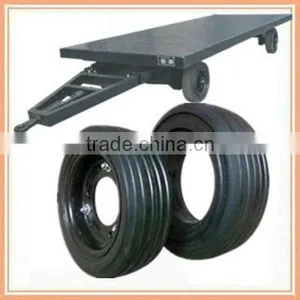 Cheap Trailers Tyres 430*100 Solid Rubber Tyres thumbnail-1