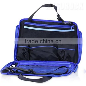 Multi-Pocket Travel Storage Bag Car Back Seat Organizer Crusar Car Seat Organizer Auto Seat Car Organizer thumbnail-1
