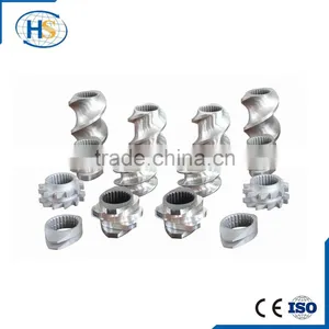 Nanjing Haisi Bimetallic Screw and Barrel for Plastic Extruder thumbnail-1