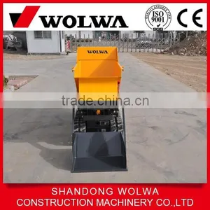 500kg Load Capacity Rubber Track Dumper With Hydraulic System thumbnail-3