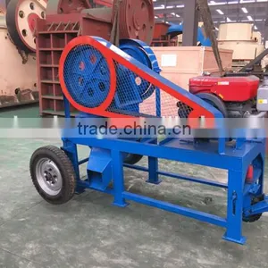 Mini Portable Jaw Crusher/ Small Stone Breaking Machine With Lowest Price thumbnail-5