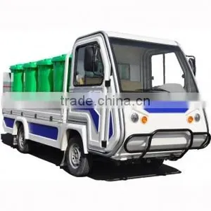 Electric Garbage Truck With Tail Gate Tipper, 1000kgs Loading Weight, Simple Enclosed Cab, EG6023XA1 thumbnail-1