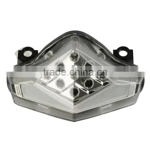 LED Rear Brake Lamp Taillight Turn Signals For Kawasaki ER-6N ER-6F 2012-14 2013 thumbnail-1