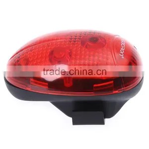 GACIRON Bicycle Mountain Road Bike Intelligent Safety Light Laser Tail Cycling Accessories Waterproof Warning Rear Lamp thumbnail-1