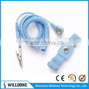Top Quality PVC Elastic ESD Wrist Strap thumbnail-1