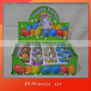 Resin Easter Snow Globe Easter Bunny Water Globe Crystal Snow Ball Snow Globe for Easter thumbnail-2
