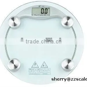 150KG Electronic Weighing Scale / Glass Bathroom Scales thumbnail-1