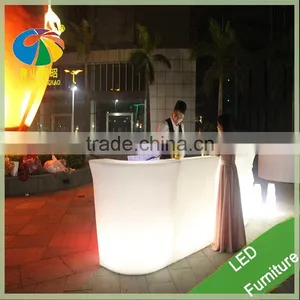 Rechargeable Led Table Led Cocktail Table Led Bar Table Acrylic Tables With Battery thumbnail-2