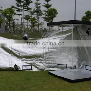 140x140x200 Indoor Garden Greehouse Kit 600d Mylar Grow Tent thumbnail-3
