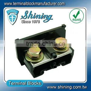 TA-200 35mm Din Rail Mounted 600V 200 Amp Bus Bar Wire Connector thumbnail-4