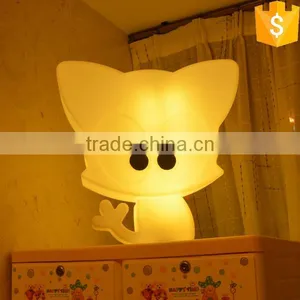 Rechargeable Battery Operated Modern Style Color Changeable Led Light up Desk Table Lamp Lighting thumbnail-1