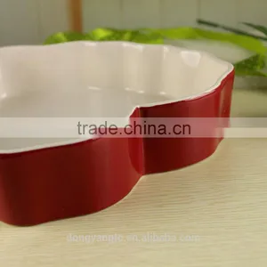 2017 Factory Supplies Ceramic Bakeware Custom Made Baking Pans thumbnail-4