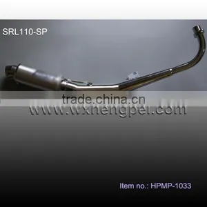 SRL110 SP Exhaust , SRL110 SP New Muffler, Motorcycle Exhaust thumbnail-1