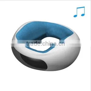 Round Portable Neck Pillow For Lunch Break/Travelling/ Neck Massage Music Pillow thumbnail-3