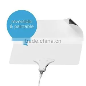 Hot-selling CE/RoHs Certified Patent Indoor Digital HD TV Antenna UHF/VHF Flat Indoor TV Antenna DVB-T/T2 Antenna thumbnail-1