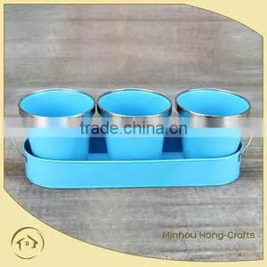 Three Mini Garden Pot thumbnail-1