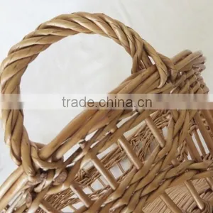New Oval Bulk Kitchen Vegetable Wicker Storage Basket thumbnail-6