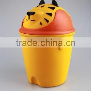 Rubbish Bin Household Garbage Can/Animal Design Plastic Trash Can thumbnail-4